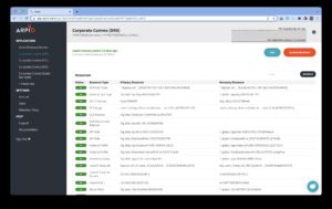 Arpio console screenshot